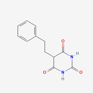 molecular formula C12H12N2O3 B8330449 5-Phenethylbarbituric acid 