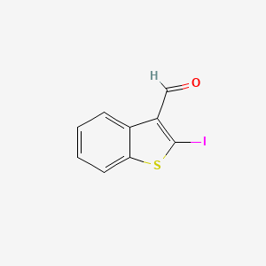 2-Iodobenzo[b]thiophene-3-carbaldehyde