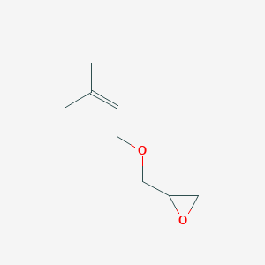 molecular formula C8H14O2 B8330542 3,3-Dimethylallylglycidyl ether 