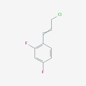 2,4-Difluorocinnamyl chloride