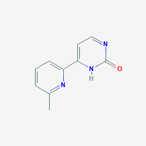 4-(6-Methyl-pyridin-2-yl)-1H-pyrimidin-2-one