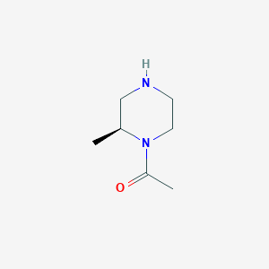 (2S)-N-acetyl-2-methylpiperazine