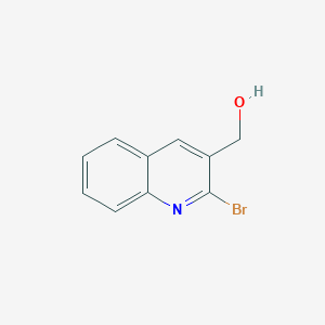 molecular formula C10H8BrNO B8330835 2-Bromoquinoline-3-methanol 