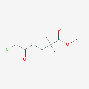 Methyl 6-chloro-2,2-dimethyl-5-oxohexanoate