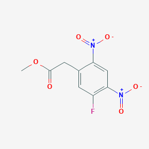 Methyl (5-fluoro-2,4-dinitrophenyl)acetate