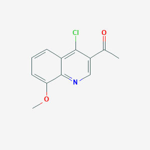 3-Acetyl-4-chloro-8-methoxyquinoline