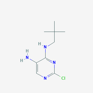 2-Chloro-n4-(2,2-dimethyl-propyl)-pyrimidine-4,5-diamine
