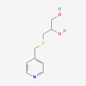 4-(2,3-Dihydroxy-1-propylthiomethyl)pyridine