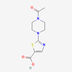 2-(4-Acetyl-piperazin-1-yl)-thiazole-5-carboxylic acid