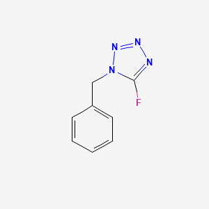 5-Fluoro-1-(phenylmethyl)-1h-tetrazole