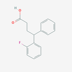 4-(2-Fluorophenyl)-4-phenylbutanoicacid
