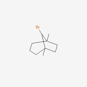 molecular formula C10H17Br B8331071 1,5-Dimethyl-8-bromobicyclo[3,2,1]octane 