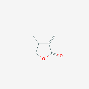 molecular formula C6H8O2 B8331171 4-methyl-3-methylenedihydrofuran-2(3H)-one CAS No. 86220-10-2