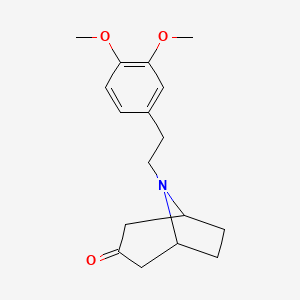 8-(3,4-Dimethoxyphenethyl)-8-azabicyclo[3.2.1]octane-3-one