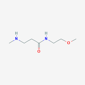 N-(2-methoxyethyl)-3-(methylamino)propanamide