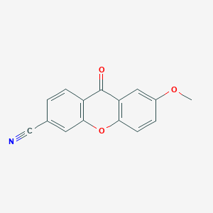 7-Methoxy-9-oxo-9H-xanthene-3-carbonitrile