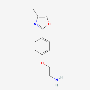 2-[4-(4-Methyl-oxazol-2-yl)-phenoxy]-ethylamine