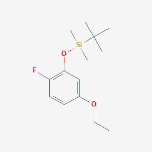 tert-Butyl(5-ethoxy-2-fluorophenoxy)dimethylsilane