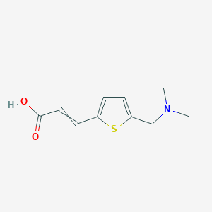 3-(5-Dimethylaminomethyl-2-thienyl)acrylic acid
