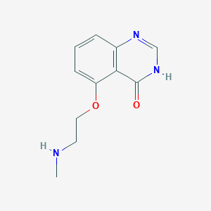 5-[2-(methylamino)ethoxy]quinazolin-4(3H)-one