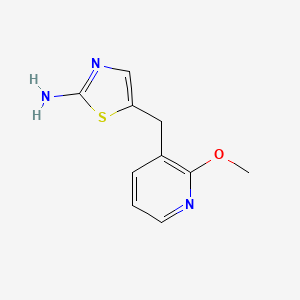 5-(2-Methoxy-pyridin-3-ylmethyl)-thiazol-2-ylamine