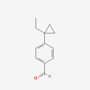 4-(1-Ethylcyclopropyl)benzaldehyde