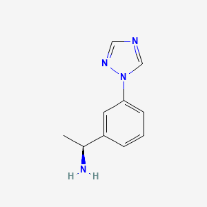 (S)-1-(3-[1,2,4]triazol-1-yl-phenyl)-ethylamine