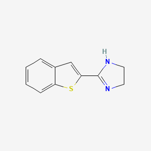 2-(Benzo[b]thiophen-2-yl)-4,5-dihydro-1H-imidazole