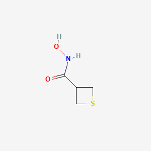 Thietane-3-carboxylic acid hydroxyamide