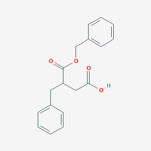 Phenylmethyl 3-carboxy-2-(phenylmethyl)-1-propanoate