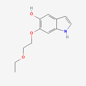 6-(2-Ethoxyethoxy)-1H-indol-5-ol
