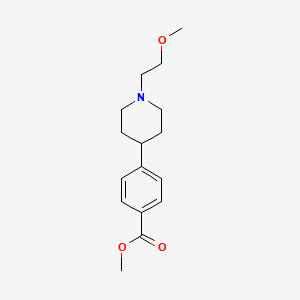 Methyl 4-(1-(2-methoxyethyl)piperidin-4-yl)benzoate