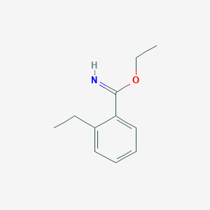 Ethyl benzenecarboximidic acid ethyl ester