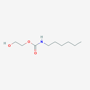 molecular formula C9H19NO3 B8332249 2-Hydroxyethyl 1-Hexylcarbamate 