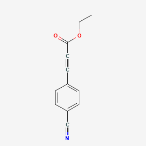 Ethyl 3-(4-cyanophenyl)propynoate