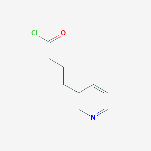 molecular formula C9H10ClNO B8332289 4-Pyridin-3-yl-butyryl chloride 
