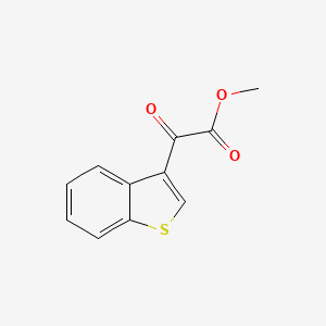 Methyl 2-oxo-2-(3-benzothienyl)acetate