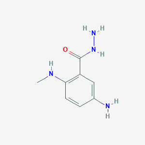 5-Amino-2-methylaminobenzoic acid hydrazide