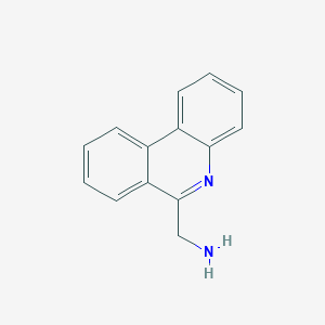 molecular formula C14H12N2 B8332444 Phenanthridin-6-ylmethanamine 