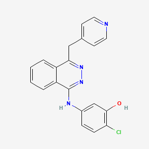 molecular formula C20H15ClN4O B8332692 Vatalanib metabolite M26 CAS No. 212142-64-8