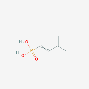 (4-Methylpenta-2,4-dien-2-yl)phosphonic acid