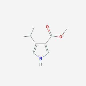 Methyl 4-isopropyl-1H-pyrrole-3-carboxylate