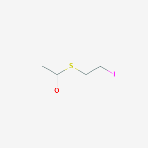 molecular formula C4H7IOS B8332735 2-Acetylthio-1-iodoethane CAS No. 155187-01-2