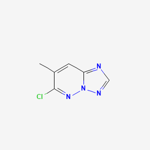 6-Chloro-7-methyl[1,2,4]triazolo[1,5-b]pyridazine