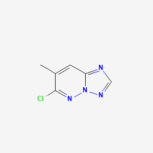 6-Chloro-7-methyl-[1,2,4]triazolo[1,5-b]pyridazine