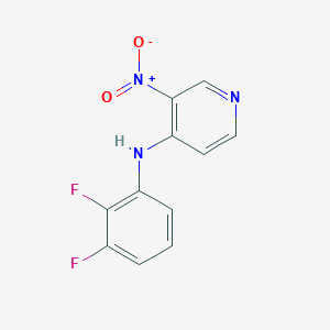 N-(2,3-difluorophenyl)-3-nitropyridin-4-amine