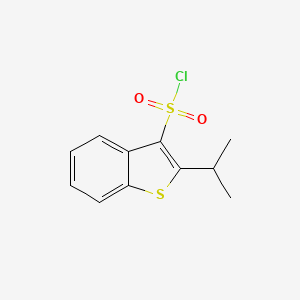 2-i-Propylbenzo[b]thiophene-3-sulfonyl chloride