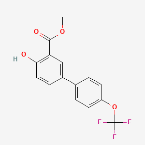 Methyl 4-hydroxy-4'-(trifluoromethoxy)biphenyl-3-carboxylate