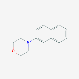 molecular formula C14H15NO B8332966 4-(Naphthalen-2-yl)morpholine CAS No. 7508-21-6