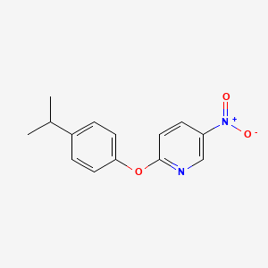 2-(4-Isopropyl-phenoxy)-5-nitropyridine